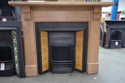 Rustic Victorian Pine Fire Surround 4029WS - Oldfireplaces