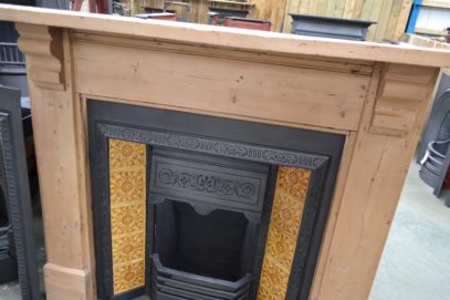 Rustic Victorian Pine Fire Surround 4029WS - Oldfireplaces