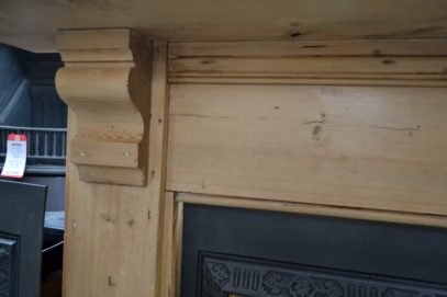 Rustic Victorian Pine Fire Surround 4029WS - Oldfireplaces