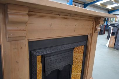 Rustic Victorian Pine Fire Surround 4029WS - Oldfireplaces