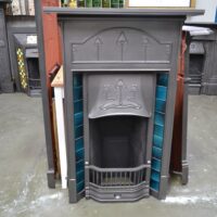 Art Nouveau Tiled Combination Fireplace 4240TC - Oldfireplaces