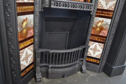 Original Victorian Tiled Insert 4619TI - Oldfireplaces