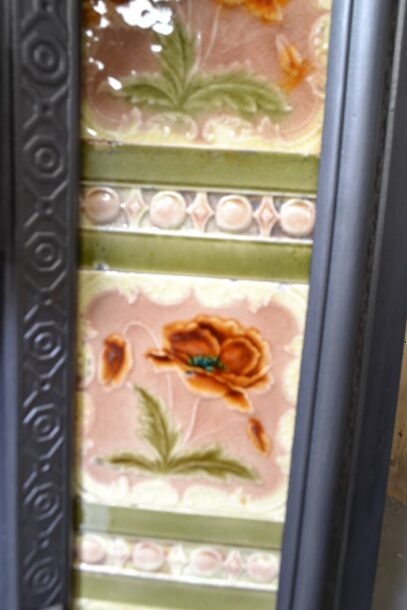 Victorian Fireplace Insert Tiled 4646TI - Oldfireplaces