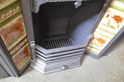 Victorian Fireplace Insert Tiled 4646TI - Oldfireplaces