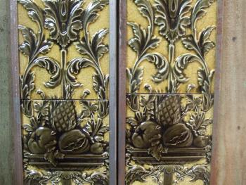 ARTS002 - Original Arts and Crafts Tiles 5 - Old Fireplaces