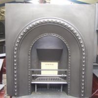 050AI - Original Victorian Cast Iron Arched Insert