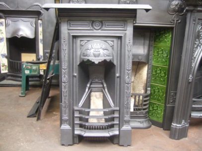 057B - Original Art Nouveau Bedroom Fireplace