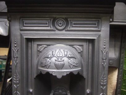 057B - Original Art Nouveau Bedroom Fireplace