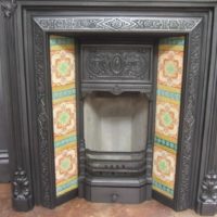 Original Victorian Tiled Insert