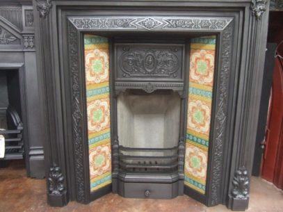 Original Victorian Tiled Insert