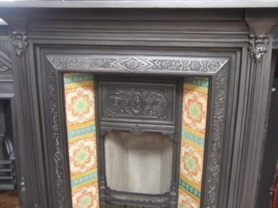 Original Victorian Tiled Insert