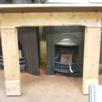 072WS - Late-Victorian / Edwardian Pine Surround