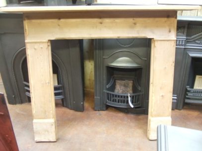 072WS - Late-Victorian / Edwardian Pine Surround