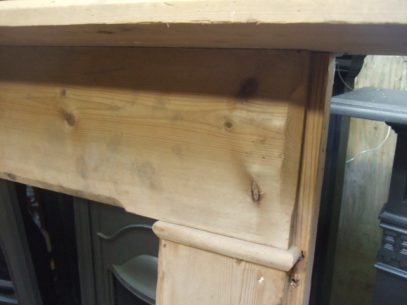 072WS - Late-Victorian / Edwardian Pine Surround