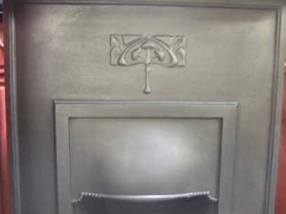 Simple Art Nouveau Bedroom Fireplace 538B Antique Fireplace Company