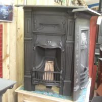 Original Art Nouveau Bedroom Fireplace 83B Oldfireplaces