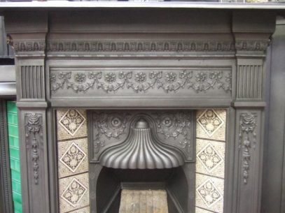 Victorian Tiled Combination Fireplace