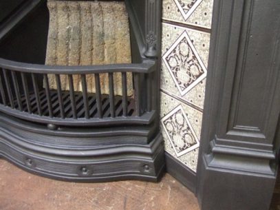 Victorian Tiled Combination Fireplace