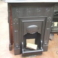 089MC - Reclaimed Art Nouveau Fireplace