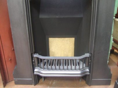 133MC - Art Nouveau Cast Iron Fireplace