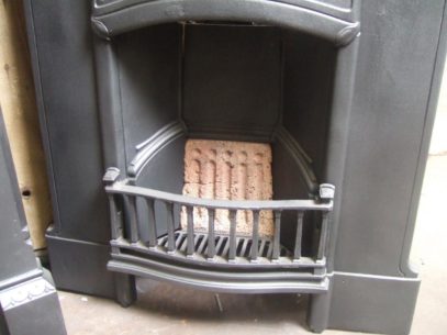 142MC - Original Art Nouveau Cast Iron Fireplace