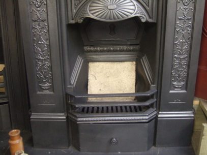 145MC -  Victorian Cast Iron Fireplace