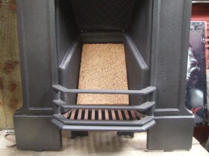 146B - Edwardian Cast Iron Bedroom Fireplace