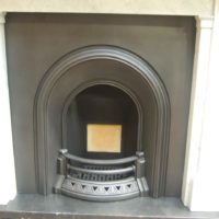 147AI - Victorian Cast Iron Arched Insert