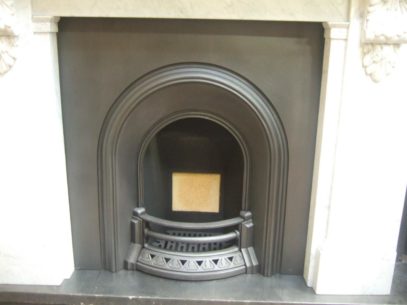 147AI - Victorian Cast Iron Arched Insert