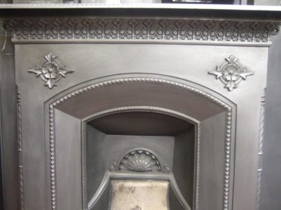 152LC - Original Victorian Cast Iron  Fireplace