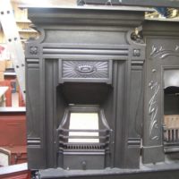 161MC - Original Arts and Crafts Fireplace