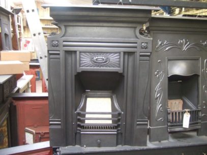 161MC - Original Arts and Crafts Fireplace