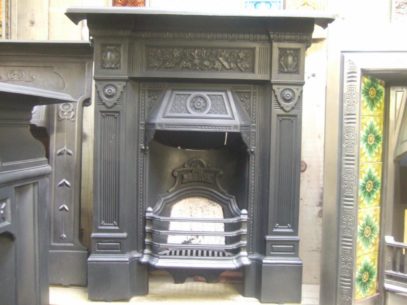166MC - 'The Repton' Victorian Cast Iron Fireplace