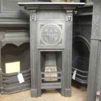 216B - Original Victorian Thomas Jeckyll-Style Bedroom Fireplace