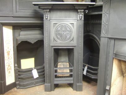 216B - Original Victorian Thomas Jeckyll-Style Bedroom Fireplace