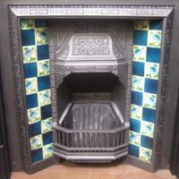 217TI - Victorian Cast Iron Tiled Insert