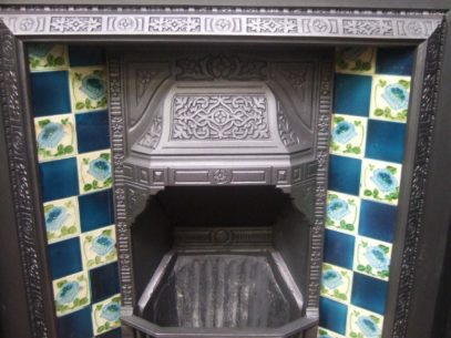 217TI - Victorian Cast Iron Tiled Insert