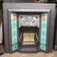 220TI - Original Art Nouveau Tiled Fireplace Insert