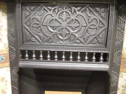 229TC - Original Victorian Tiled Combination Fireplace