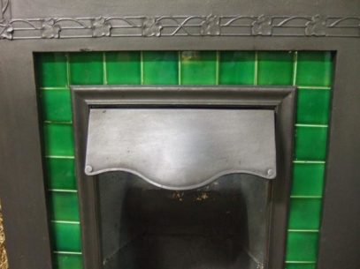 233TC - Original Edwardian Tiled Combination Fireplace