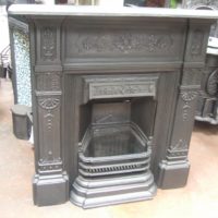 237LC - Victorian Cast Iron Combination Fireplace