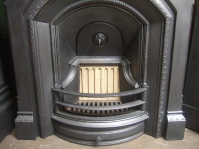 277LC - Gothic Victorian Fireplace