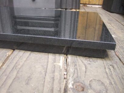 Polished Granite Hearth - one piece