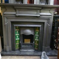 Late Victorian Cast Iron Fire Surround - 060CS-761