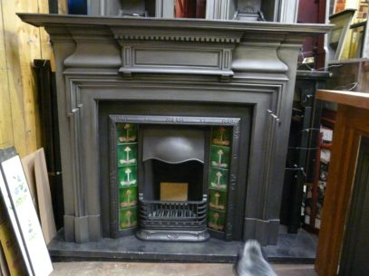 Late Victorian Cast Iron Fire Surround - 060CS-761