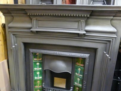 Late Victorian Cast Iron Fire Surround - 060CS-761