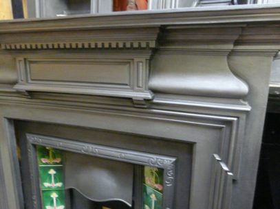 Late Victorian Cast Iron Fire Surround - 060CS-761