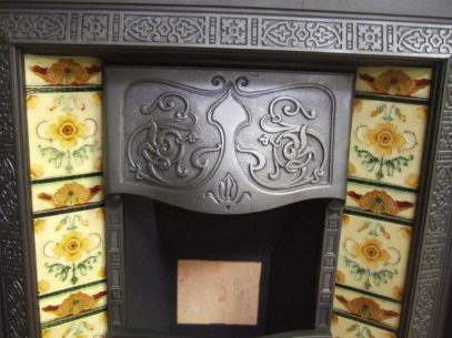 Victorian / Art Nouveau Tiled Insert - 123TI - Image 2