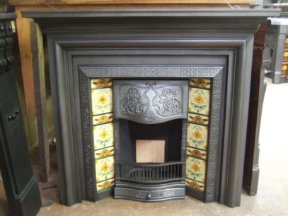 Victorian / Art Nouveau Tiled Insert - 123TI
