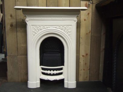Victorian Cast Iron Bedroom Fireplace - 140B